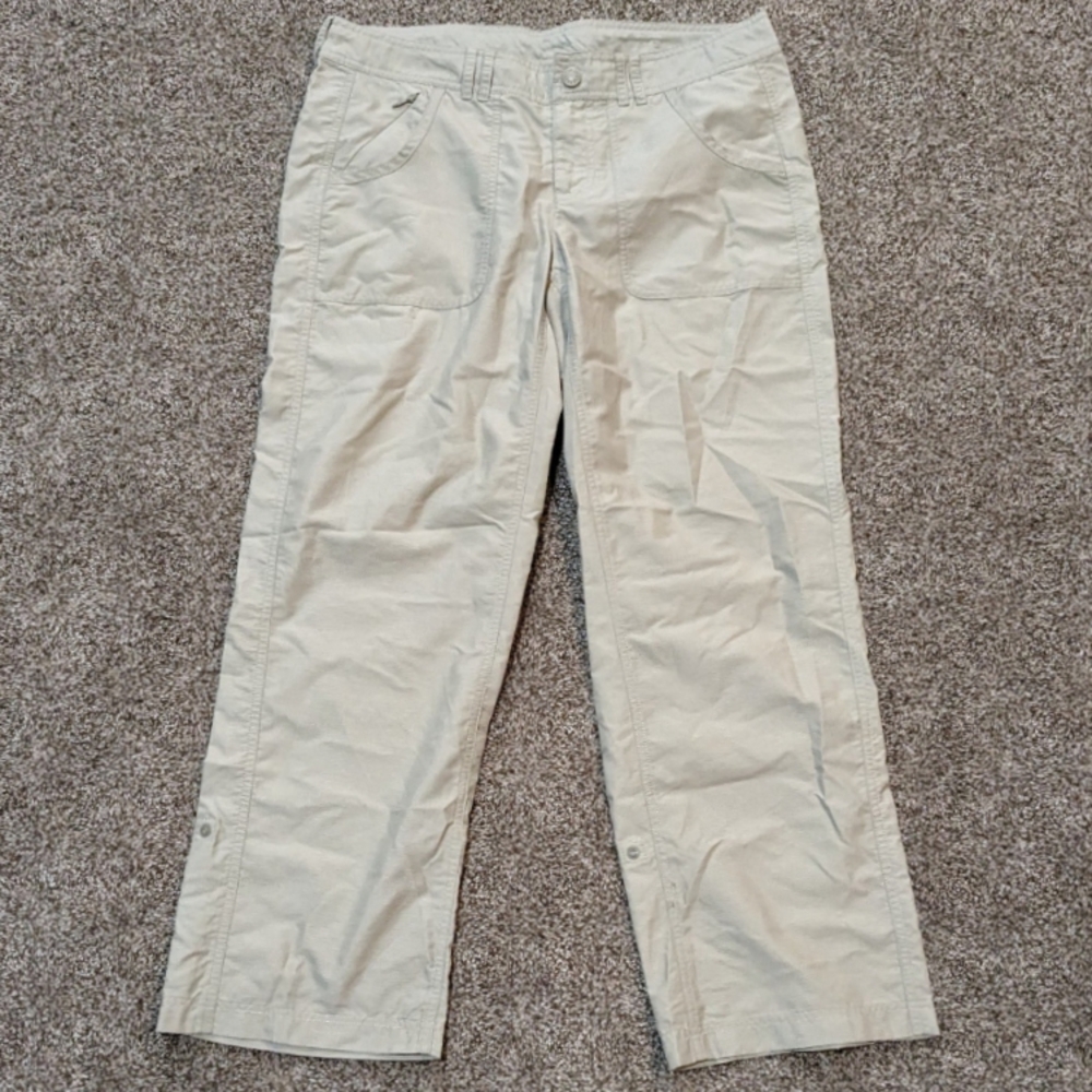 The North Face Women's Size 10 Beige Khaki Horizon 2.0 Hiking Pants 30x26